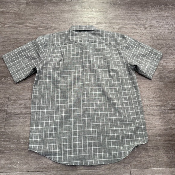 Orvis Shirt Mens Large Fishing Outdoor Short Sleeve Button Up Polyester Vented - Picture 6 of 9